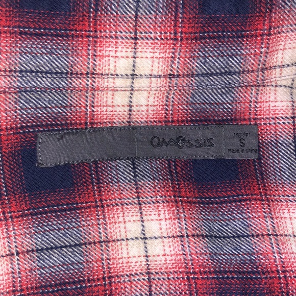 UNISEX Onassis Soft Flannel button Down Shirt - Picture 6 of 6